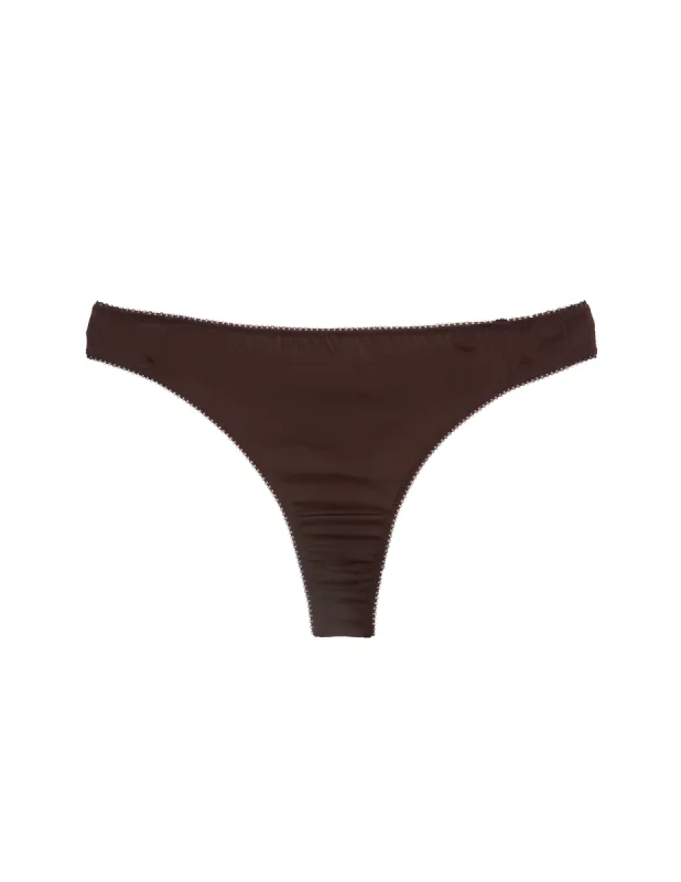 Grier Thong Carob sold by ARAKS