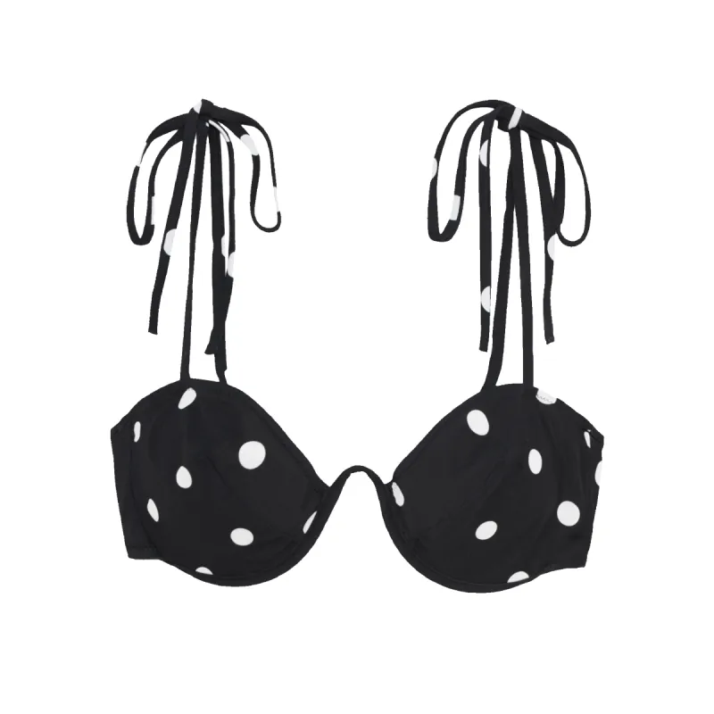 Myriam Bikini Top Black Dot sold by ARAKS