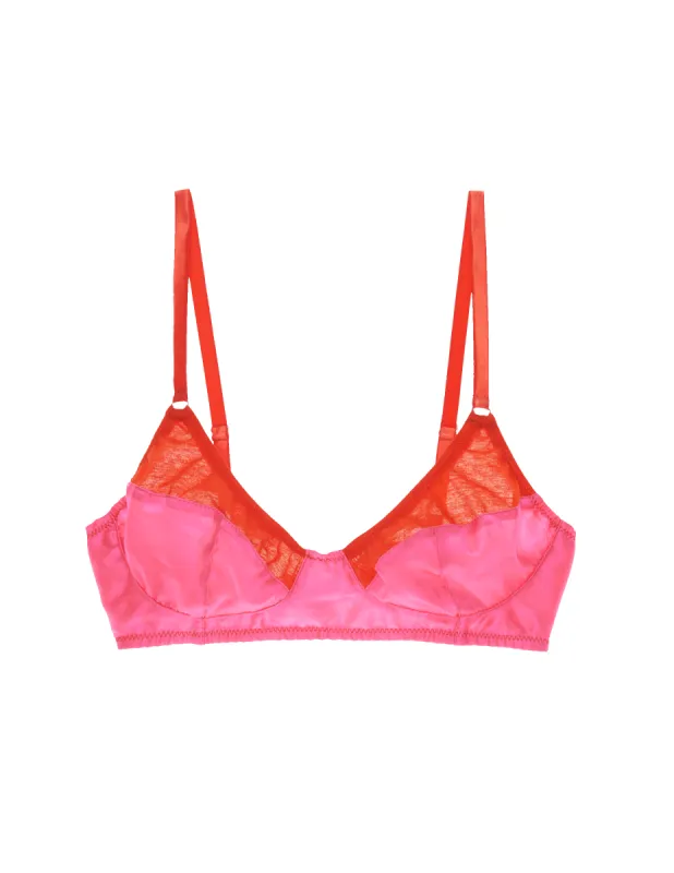 Willow Bralette Persimmon sold by ARAKS