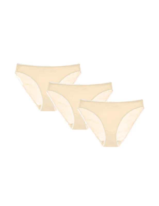 Isabella Panty - Set of 3 in Undyed sold by ARAKS