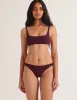 Quinn Bikini Top Sangria sold by ARAKS