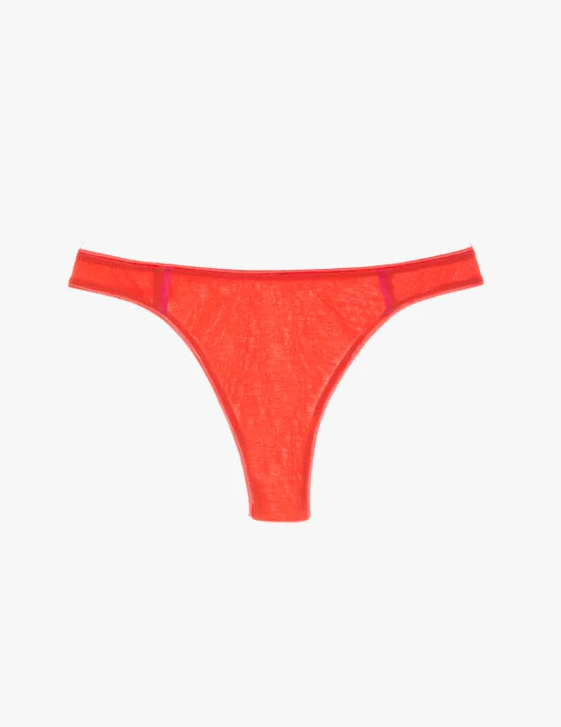 Paz Thong Hibiscus made by ARAKS
