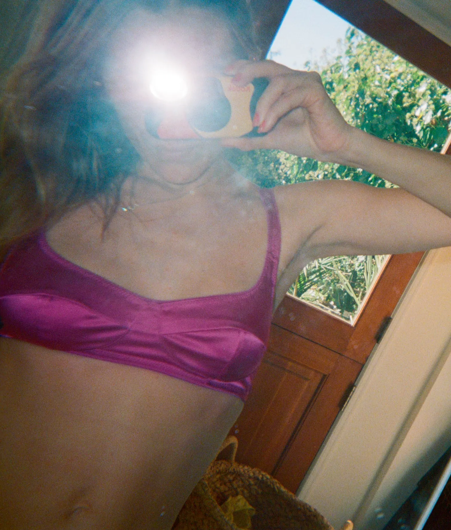 Photo by Dree Hemingway ~ Penelope Bralette sold by ARAKS