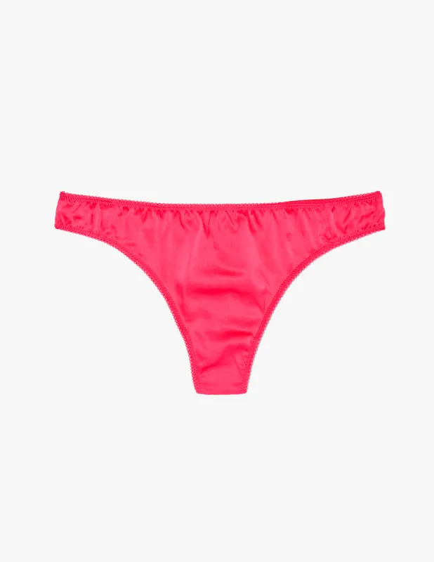 Grier Thong Rouge sold by ARAKS
