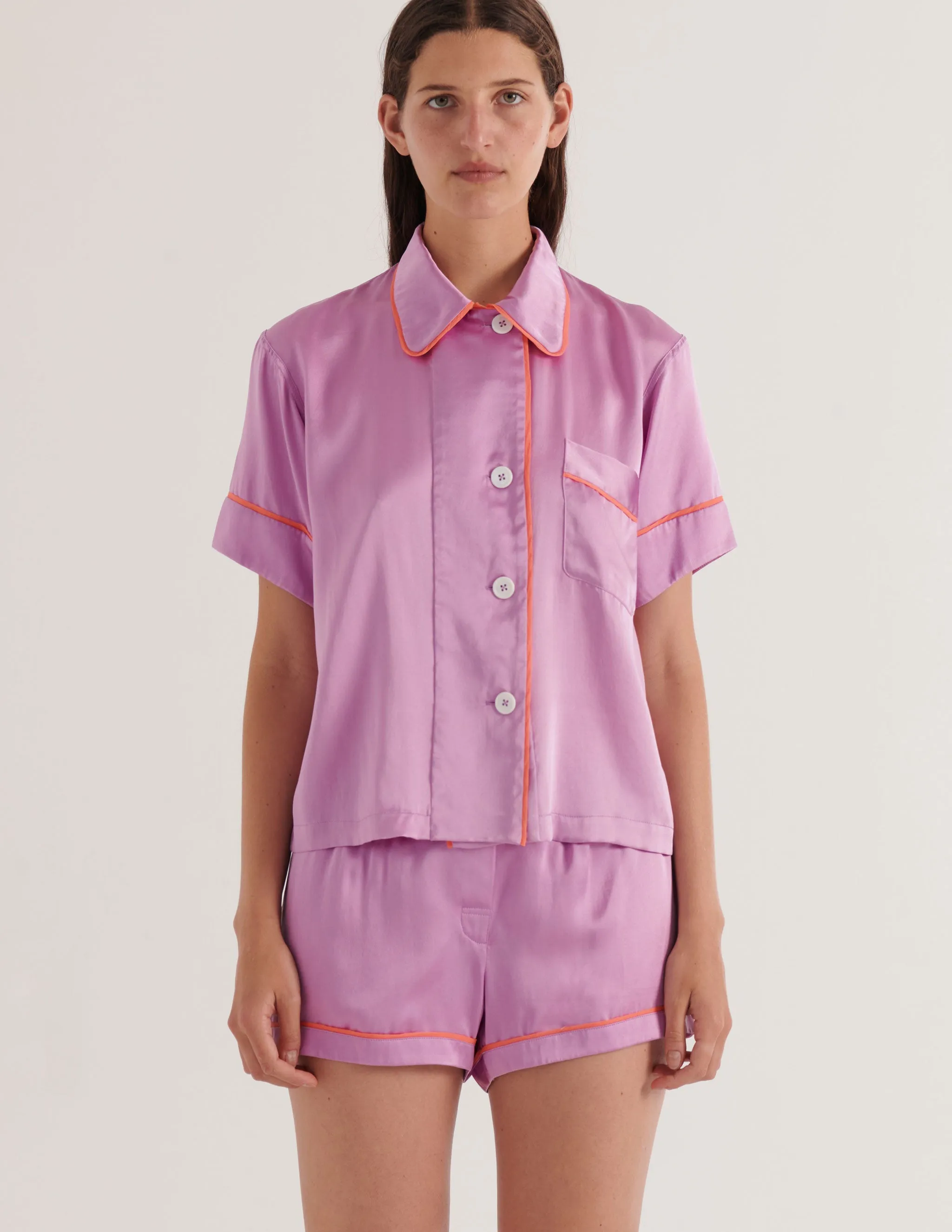 Shelby Pajama Top Mauve sold by ARAKS product image thumbnail 4