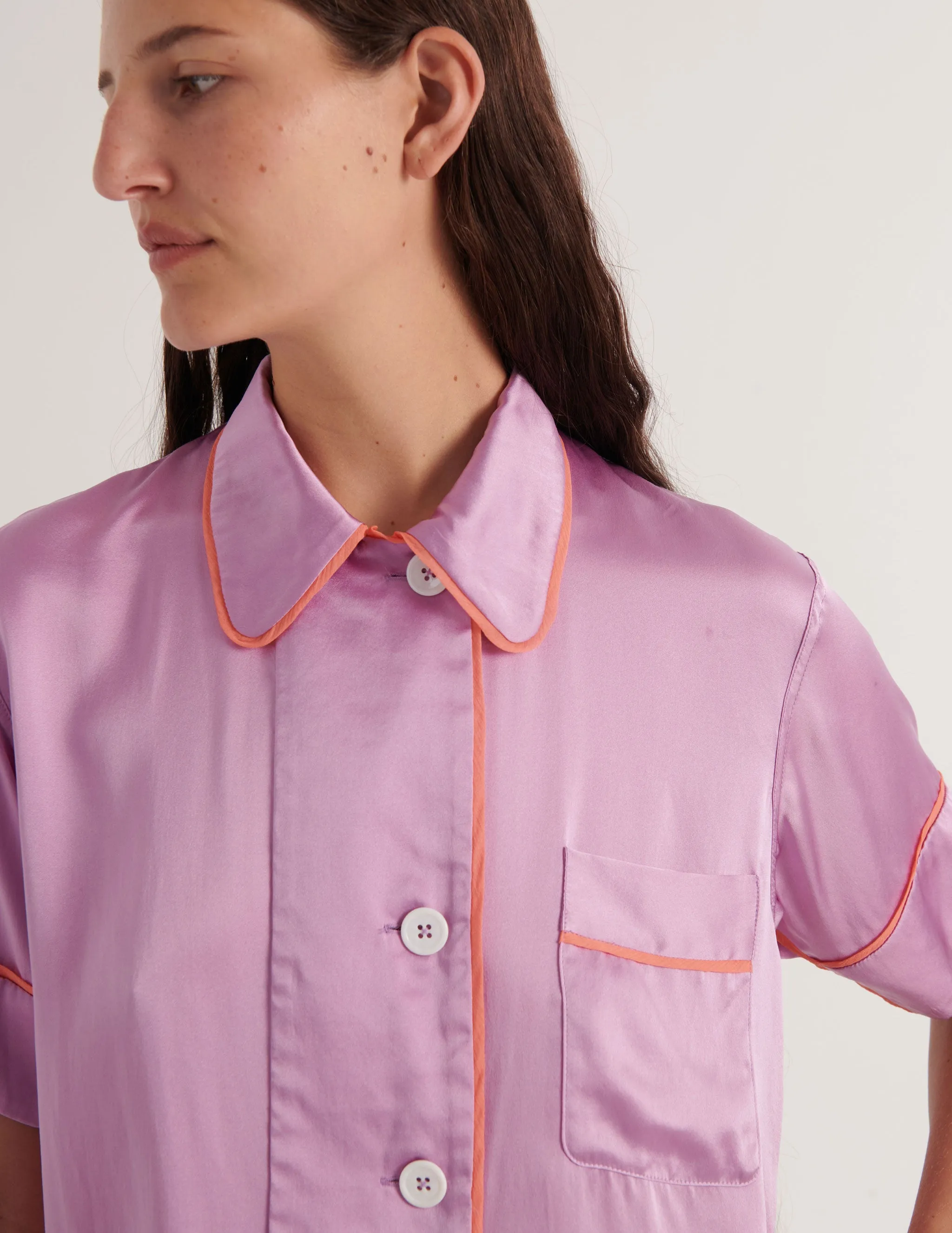 Shelby Pajama Top Mauve sold by ARAKS product image thumbnail 2