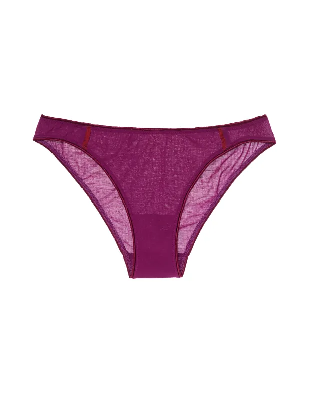 Harriet Panty Cranberry sold by ARAKS