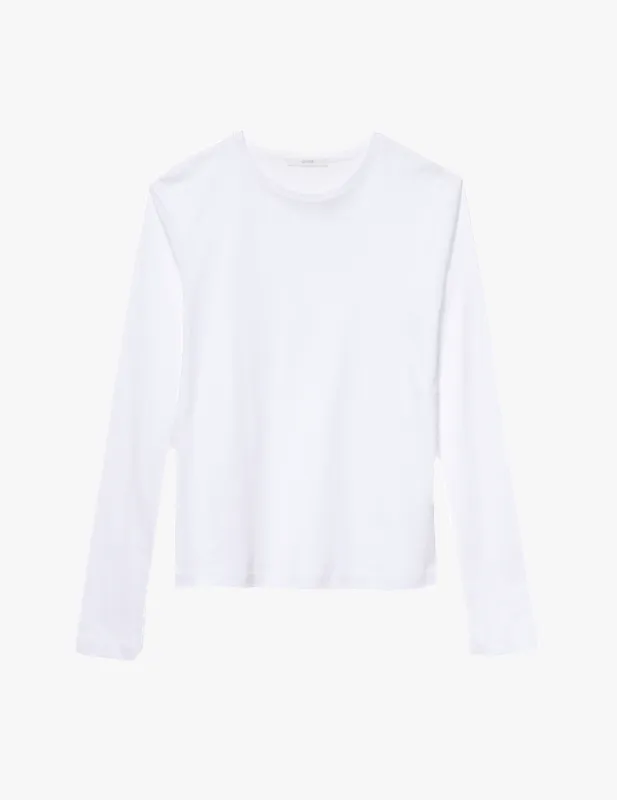 Sabine Long Sleeve White made by ARAKS