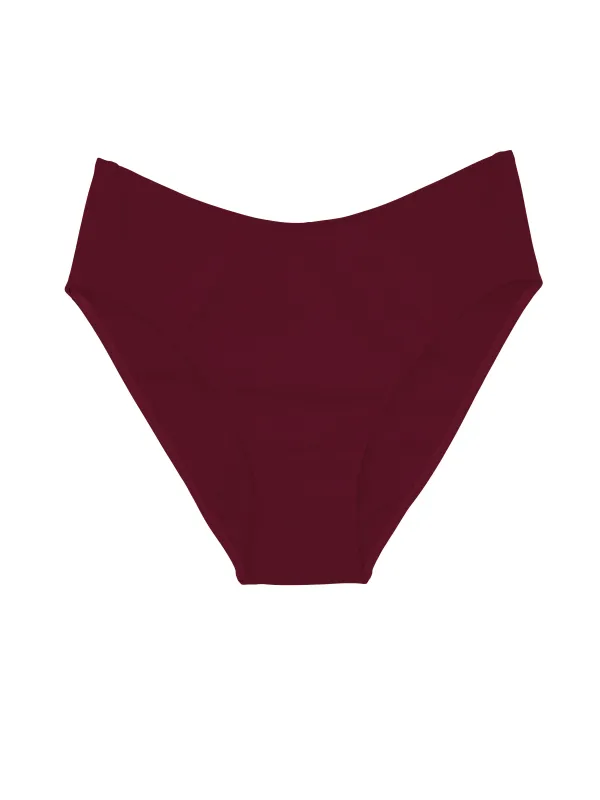 Ulla Bikini Bottom Plum sold by ARAKS