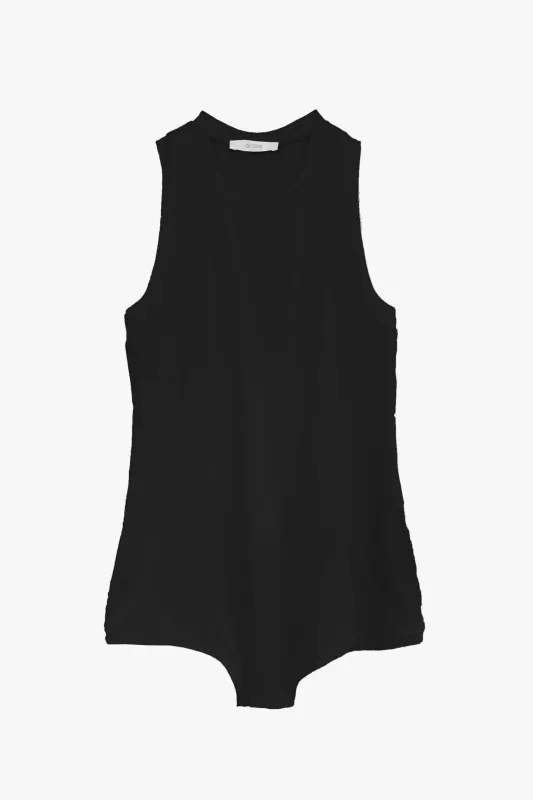 Flavia Body Suit Black sold by ARAKS