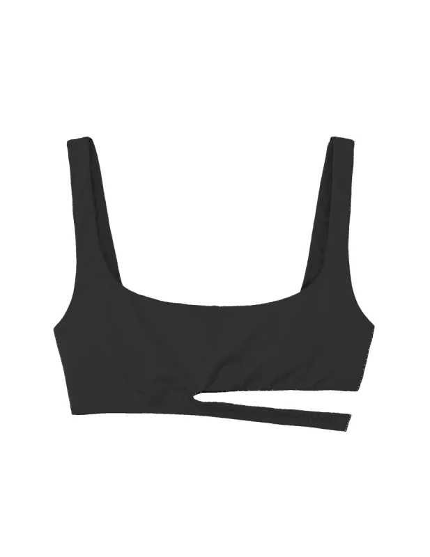 Helena Bikini Top Black sold by ARAKS