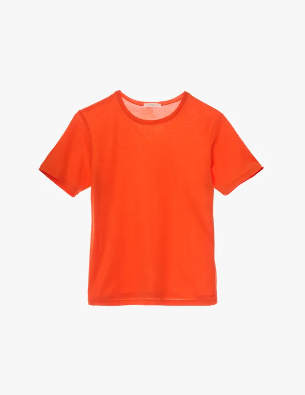 Tavi Short Sleeve Marmalade made by ARAKS