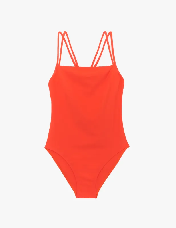 Tallulah One Piece Papaya sold by ARAKS
