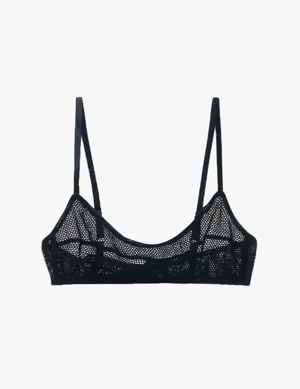 Sasha Bralette Black made by ARAKS