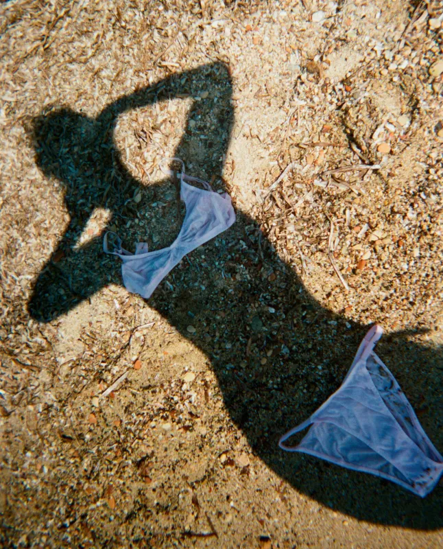Photo by Mina Stone ~ Briar Bralette, Bisoux Panty made by ARAKS