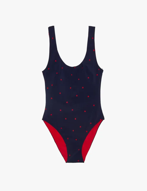 Harley One Piece Lagoon Dot made by ARAKS