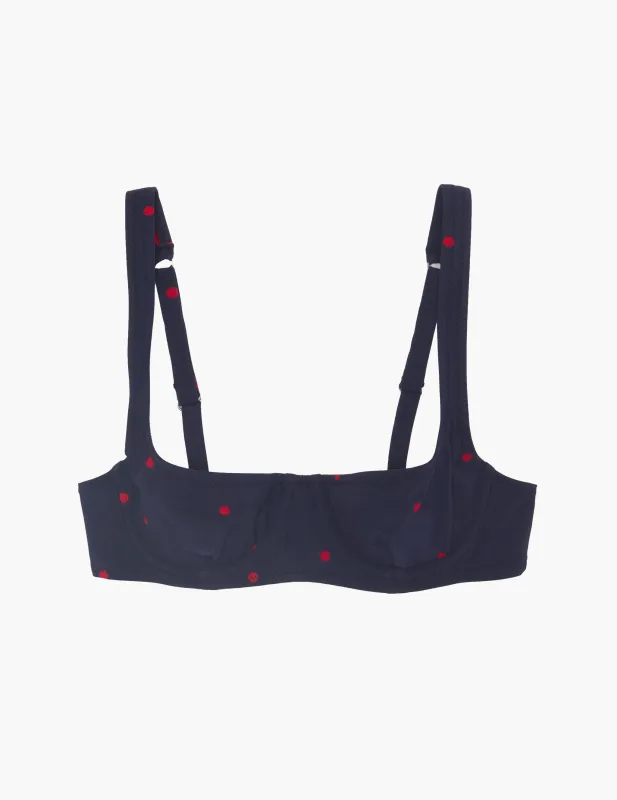 Ujlia Bikini Top Lagoon Dot made by ARAKS