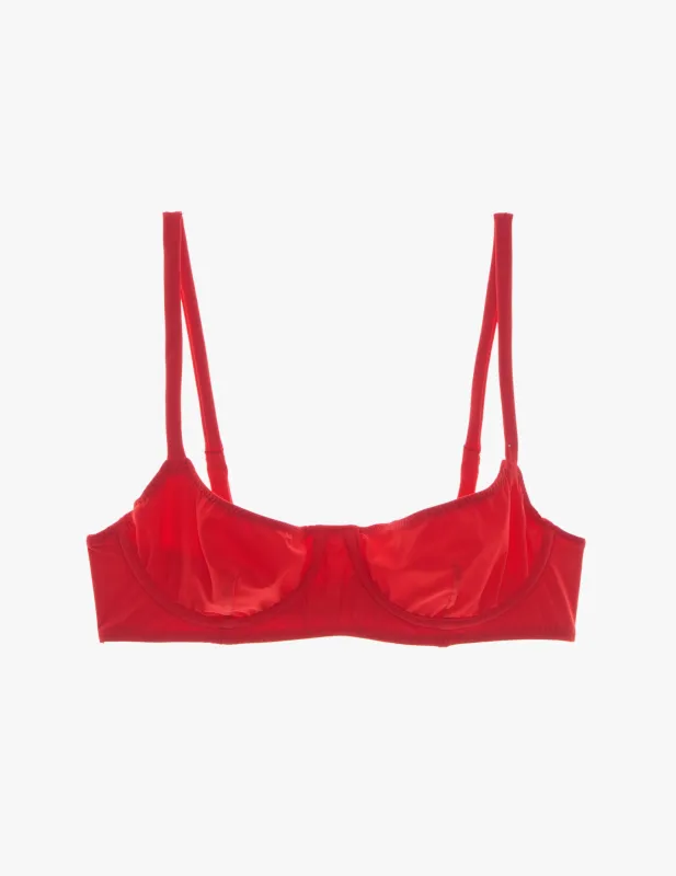 Ujlia Bikini Top Scarlet made by ARAKS
