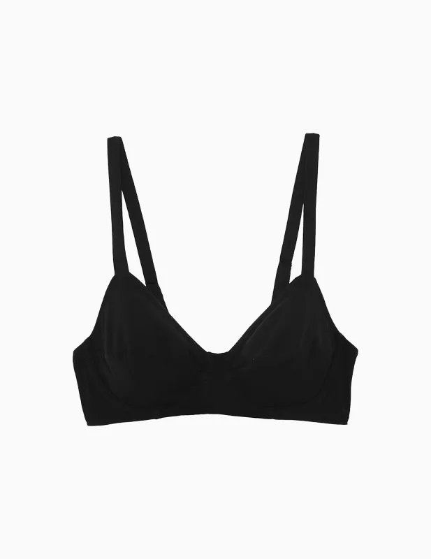 Anais Bikini Top Black made by ARAKS