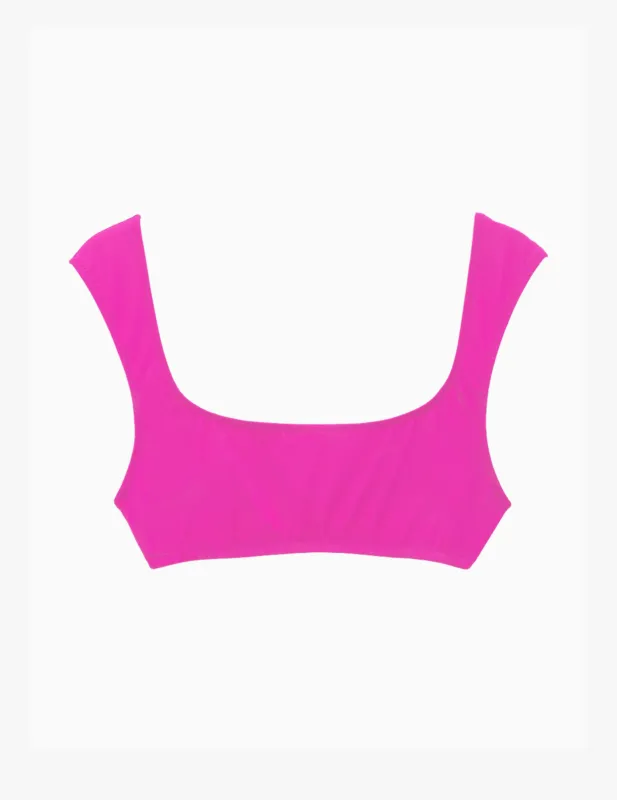 Flora Bikini Top Pitaya made by ARAKS