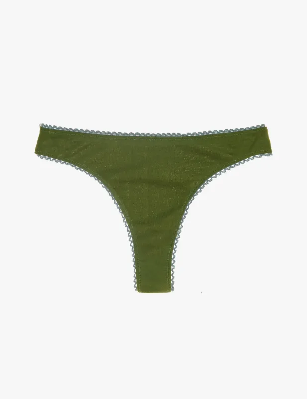 Stella Thong Moss made by ARAKS