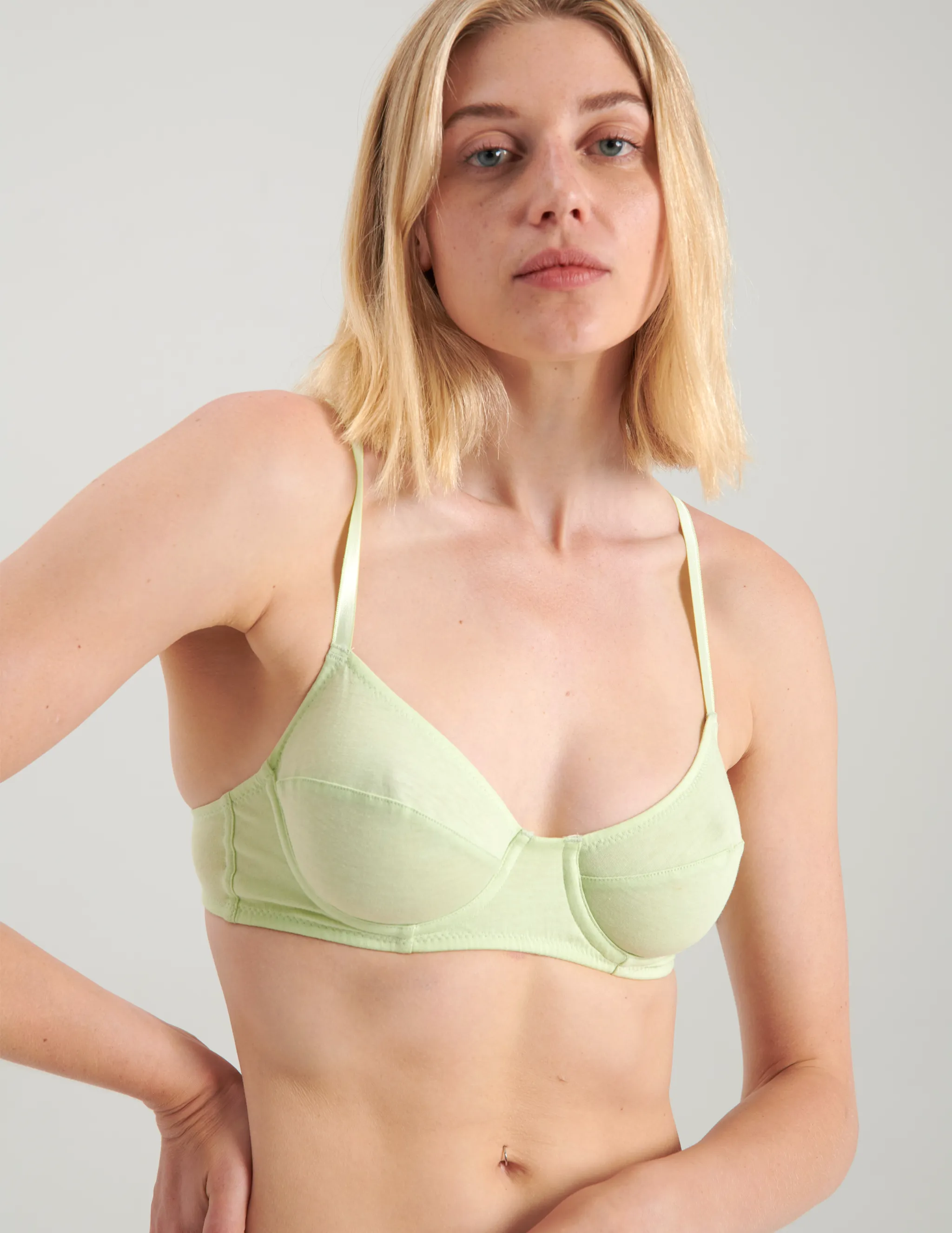 Beau Underwire Bra Pistachio sold by ARAKS product image thumbnail 3