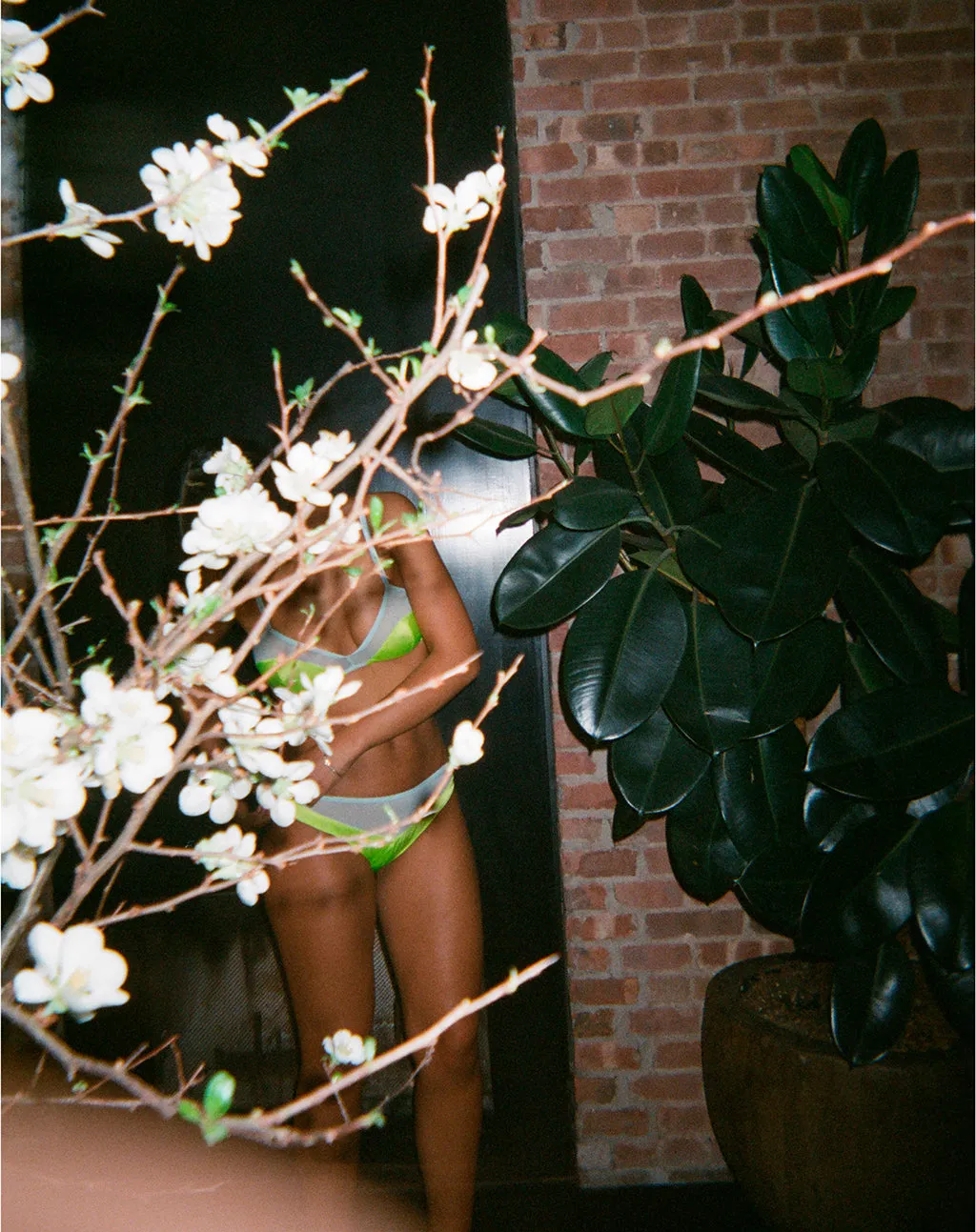 Photo by Ruba Abu-Nimah ~Beatrice Bralett & Aaron Panty sold by ARAKS