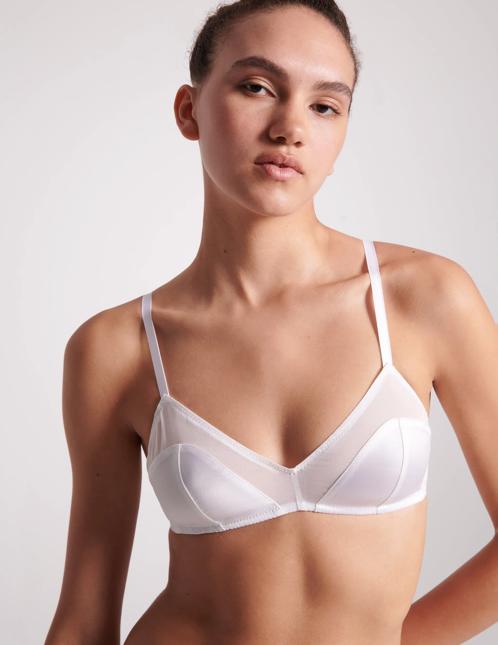 Beatrice Bralette White sold by ARAKS product image thumbnail 3