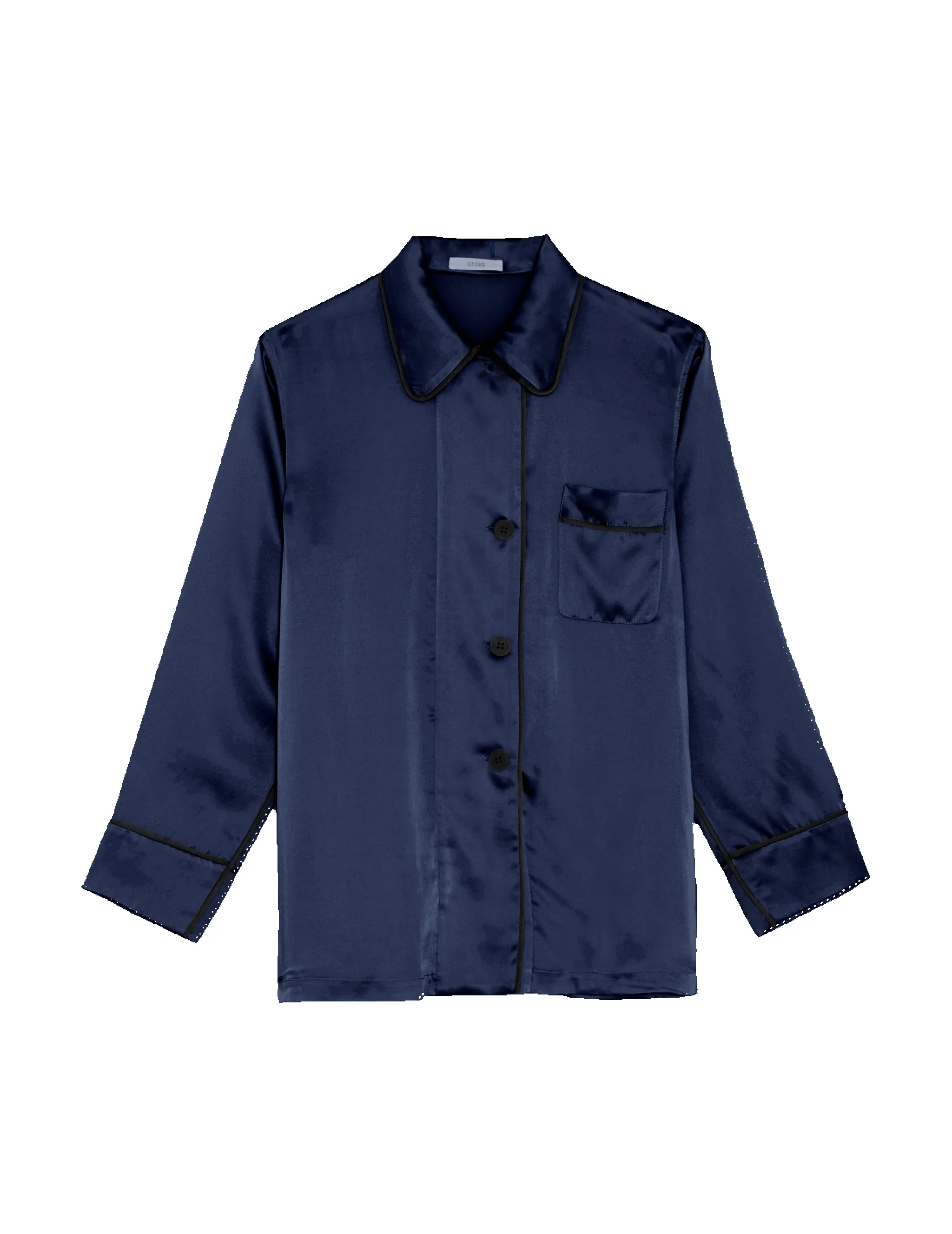 Kate Pajama Top Sea Silk sold by ARAKS