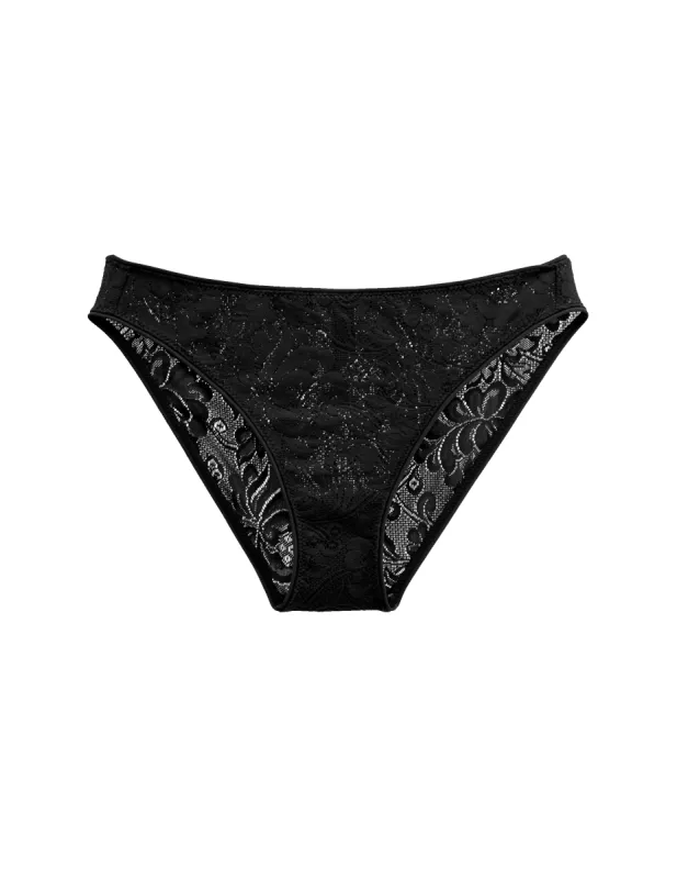Tris Panty Black sold by ARAKS