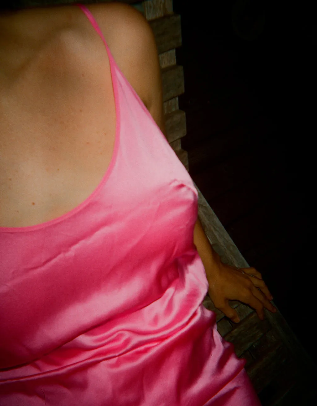 Photo by Stella Bugbee ~ Pearl Slip sold by ARAKS