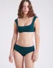 Flora Bikini Top Phthalo sold by ARAKS