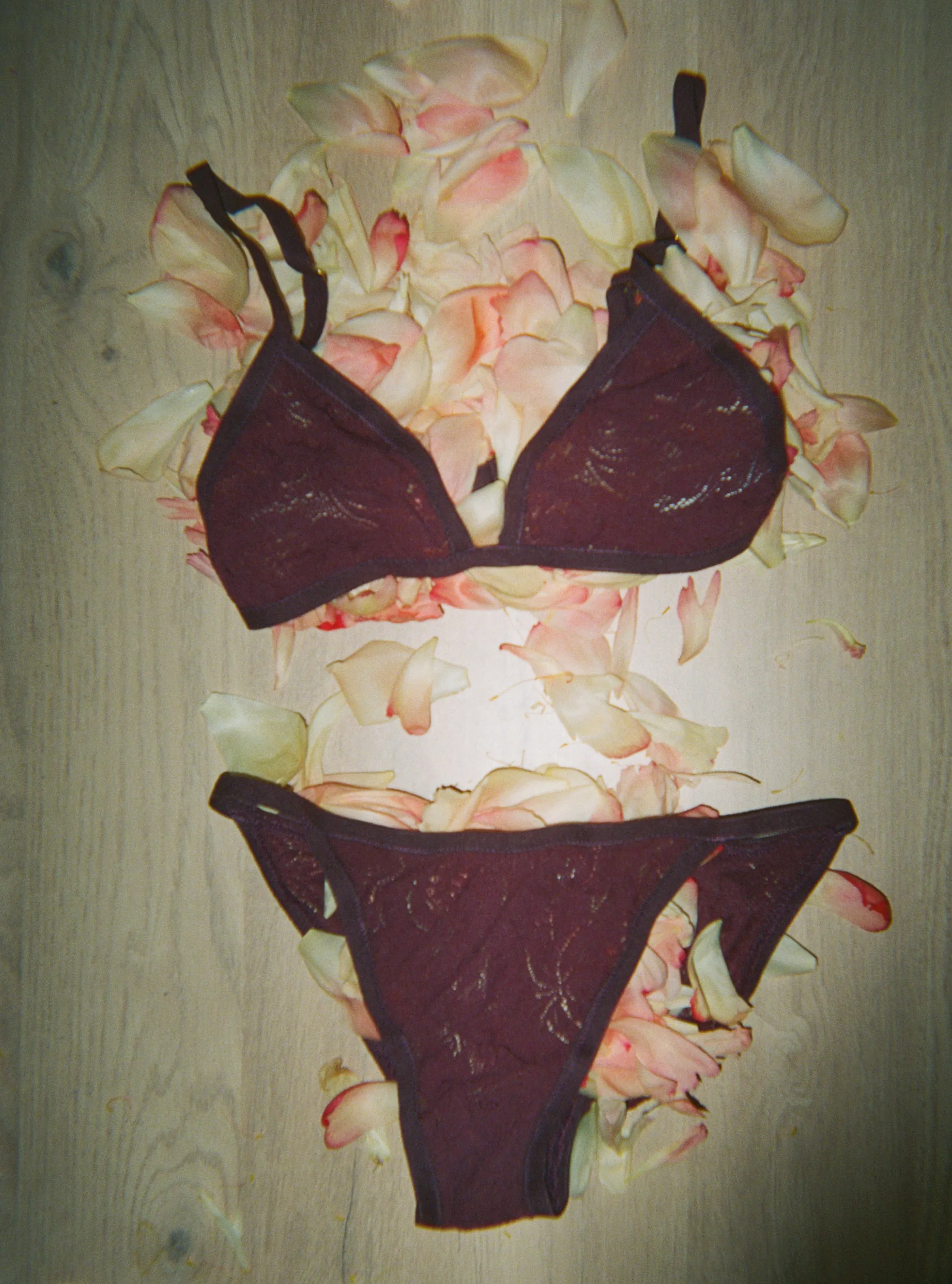 Photo by Lou Doillon ~ Bryce Bralette & Basja Panty sold by ARAKS