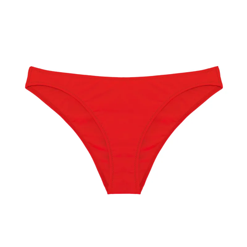 Piper Bikini Bottom Poppy sold by ARAKS