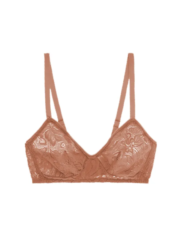 Tamara Bralette Honey sold by ARAKS