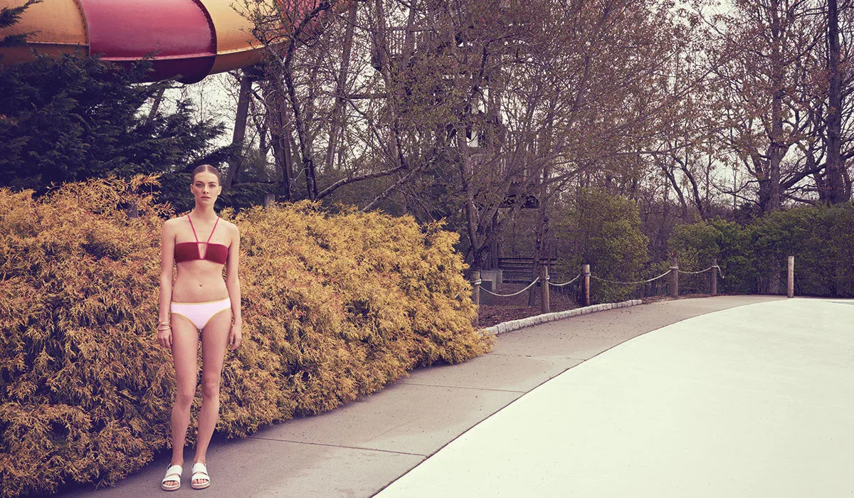 Hannah Bandeau Top & Hayli Bikini Bottom sold by ARAKS