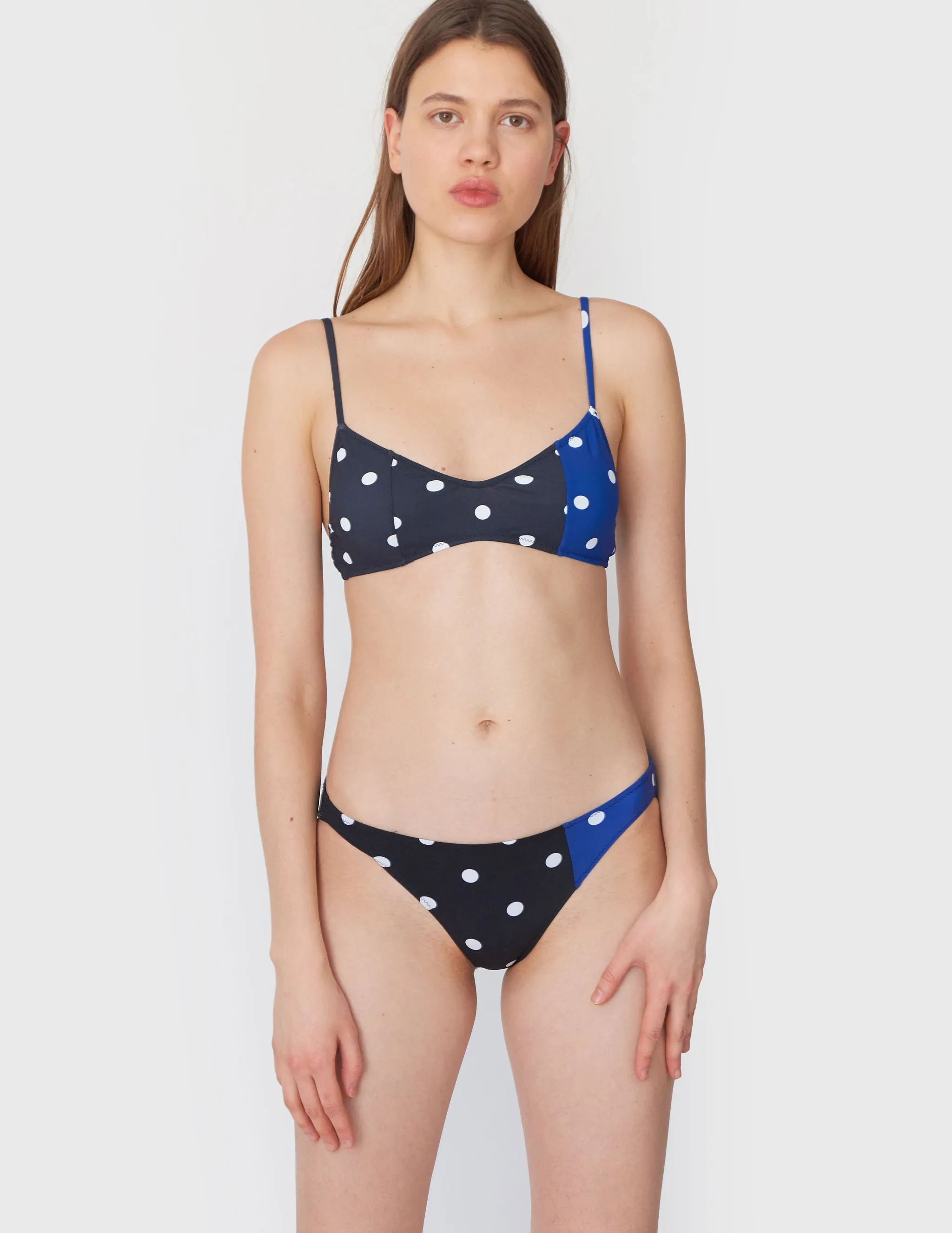 Enel Bikini Bottom Black Dot & Lapis Dot sold by ARAKS product image thumbnail 2