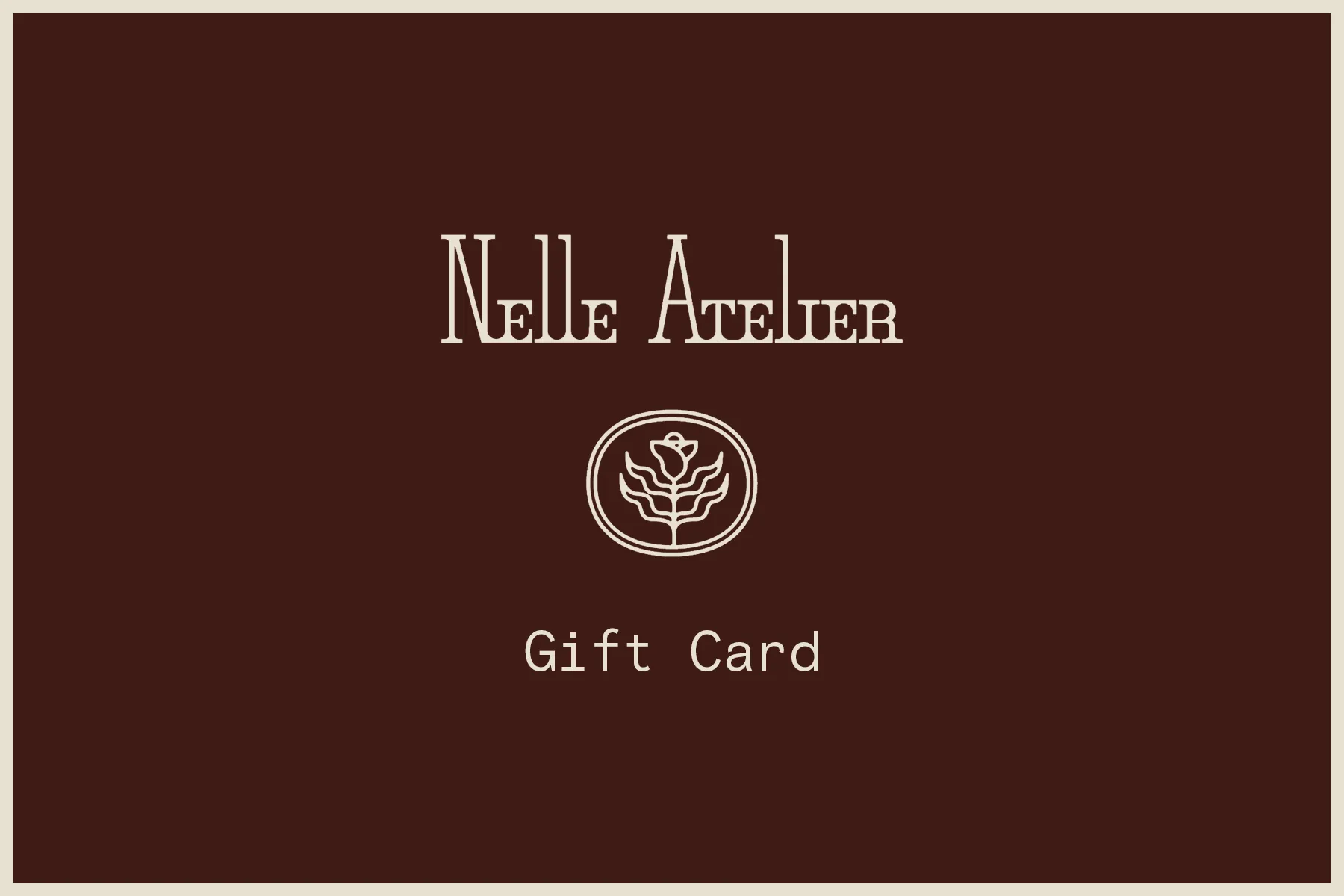 Gift Card sold by Nelle Atelier