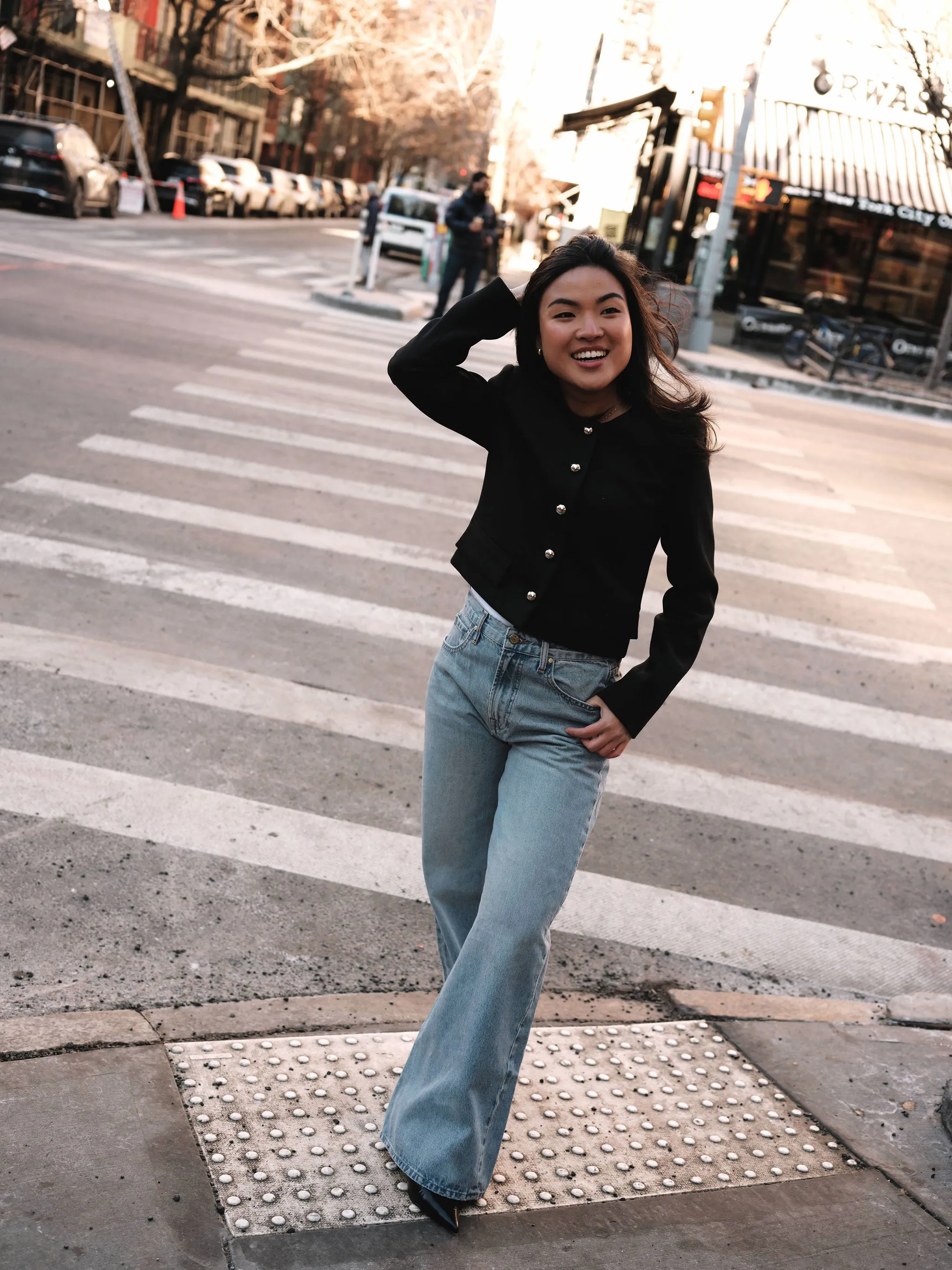 The Gad Jacket - Onyx sold by Nelle Atelier