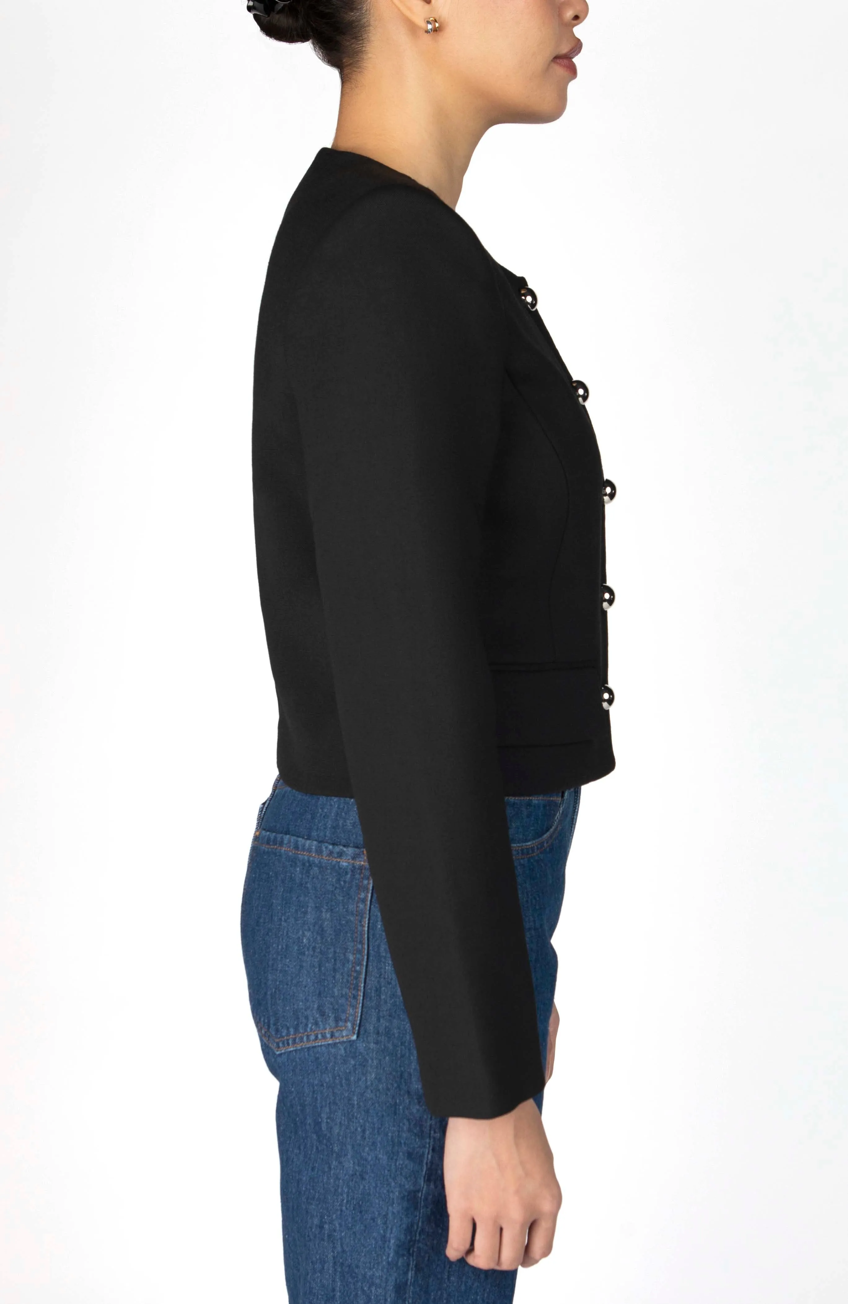 The Gad Jacket - Onyx sold by Nelle Atelier product image thumbnail 5