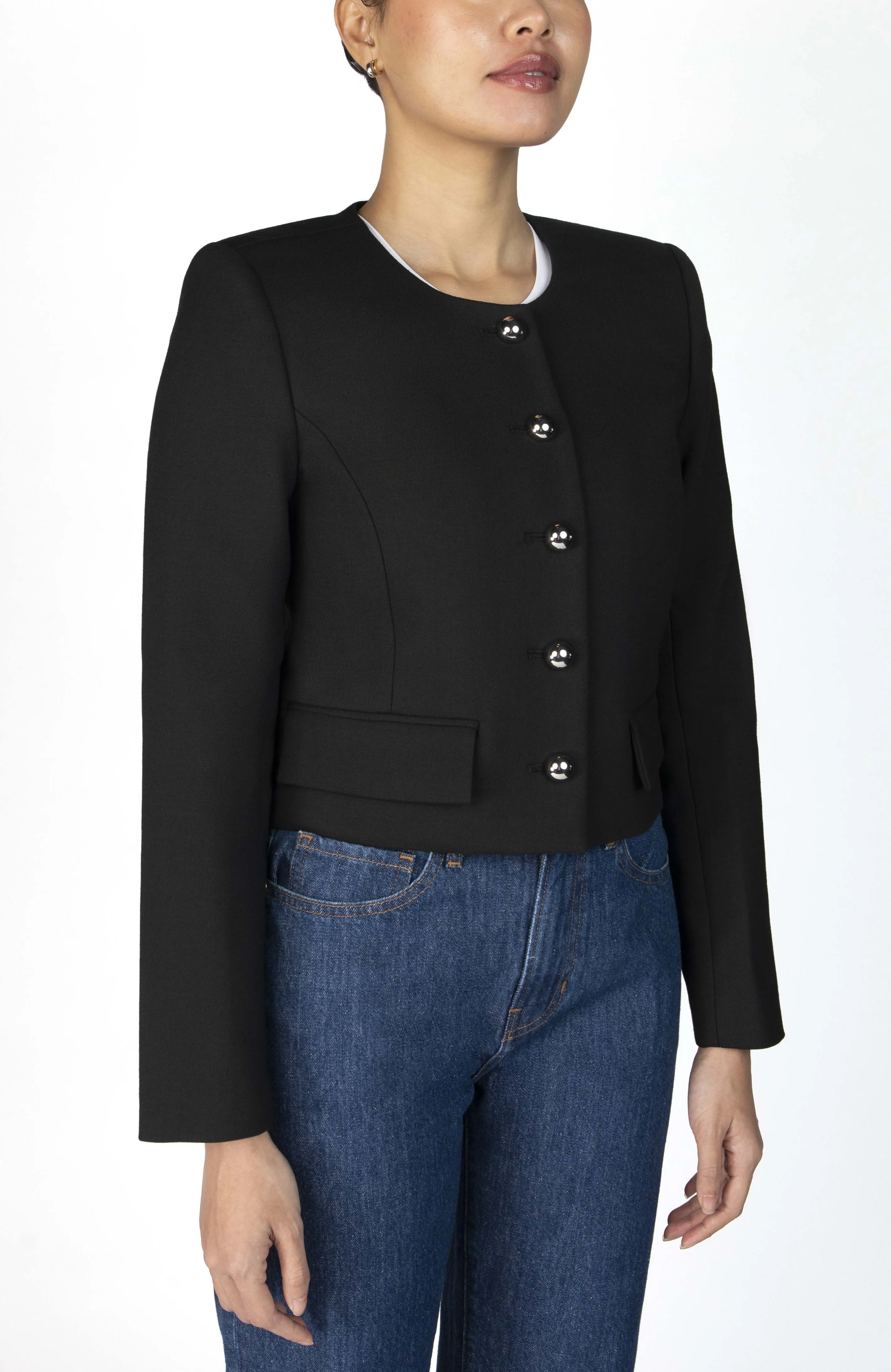 The Gad Jacket - Onyx sold by Nelle Atelier product image thumbnail 4