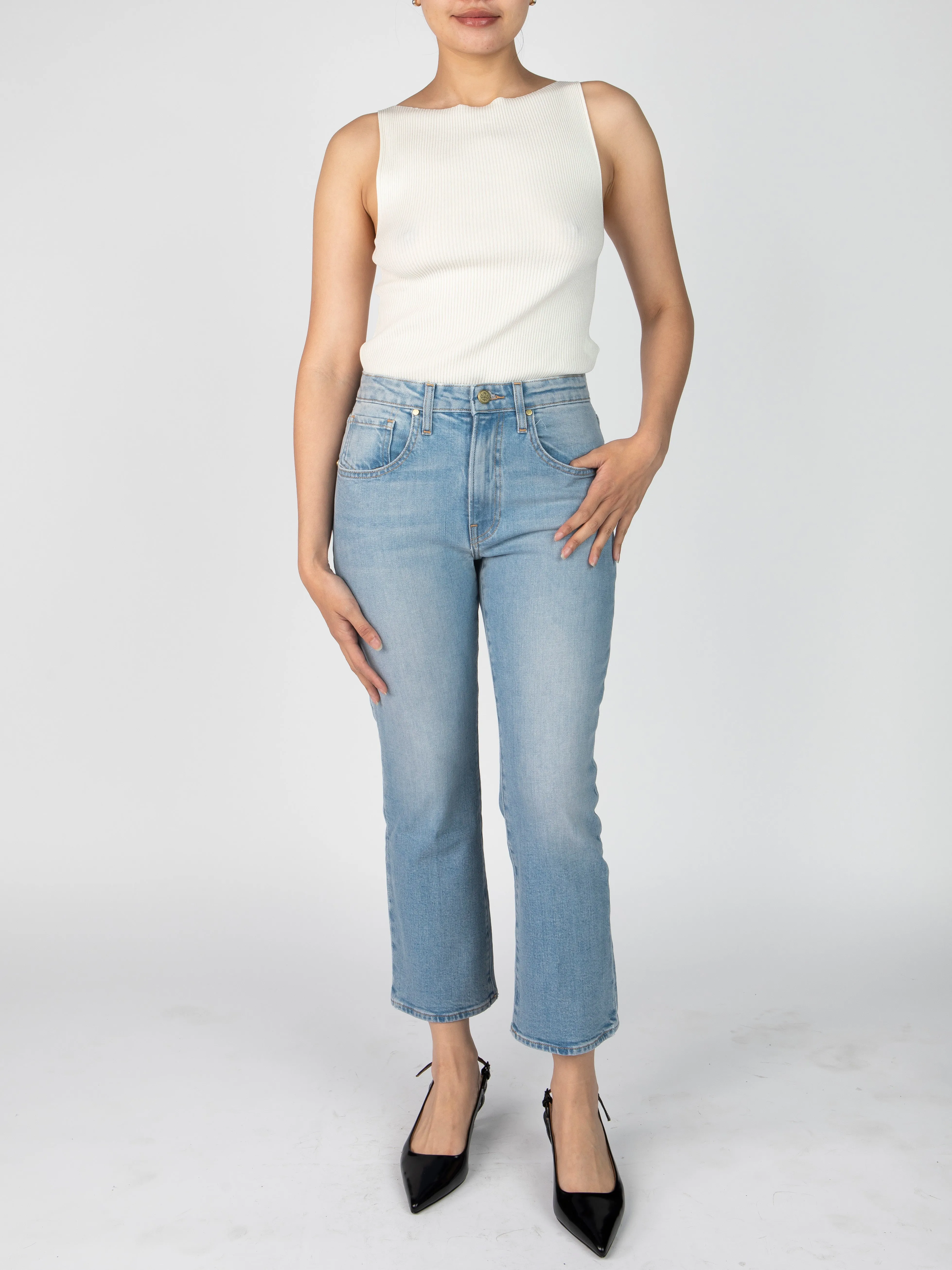 The Gabi Jean - Sky sold by Nelle Atelier