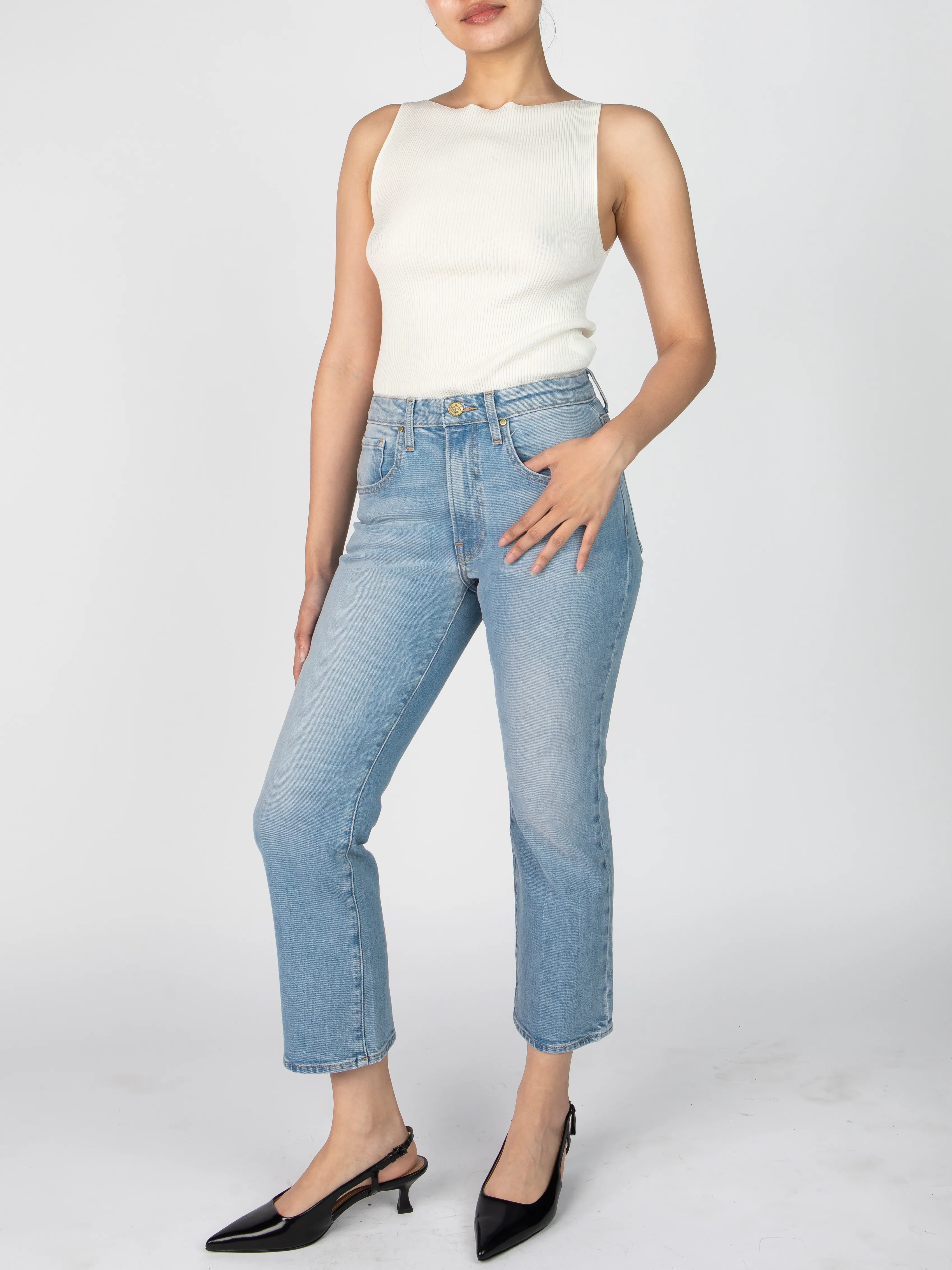 The Gabi Jean - Sky sold by Nelle Atelier product image thumbnail 2