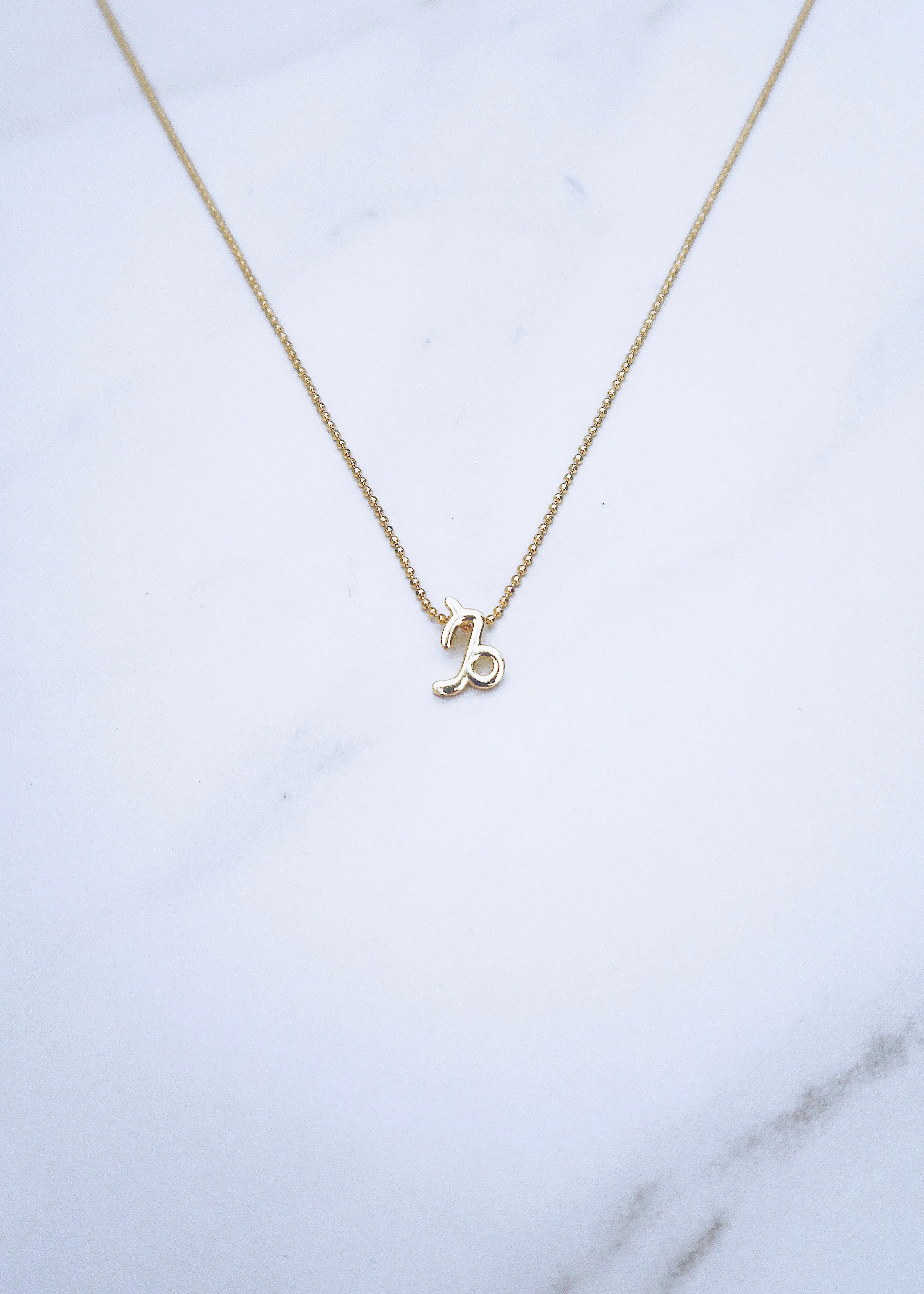 Capricorn Zodiac Necklace sold by Ten Wilde