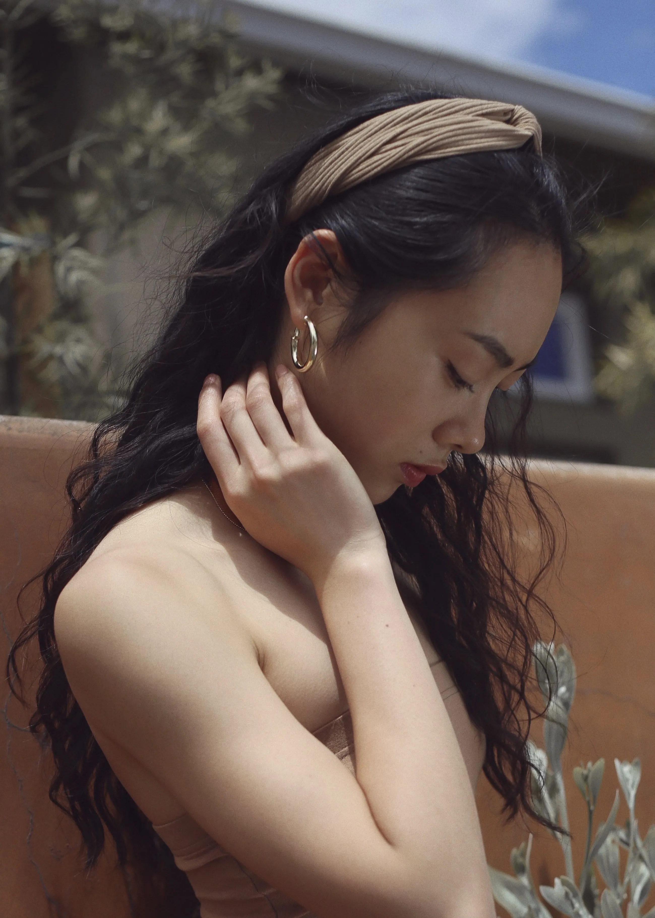 18k Celine Hoops sold by Ten Wilde product image thumbnail 4