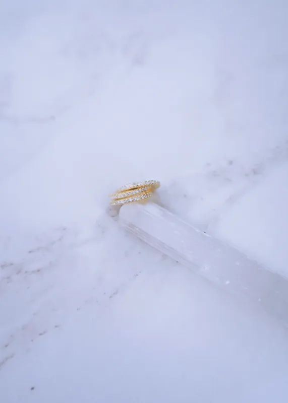 Crystal Ear Cuff sold by Ten Wilde