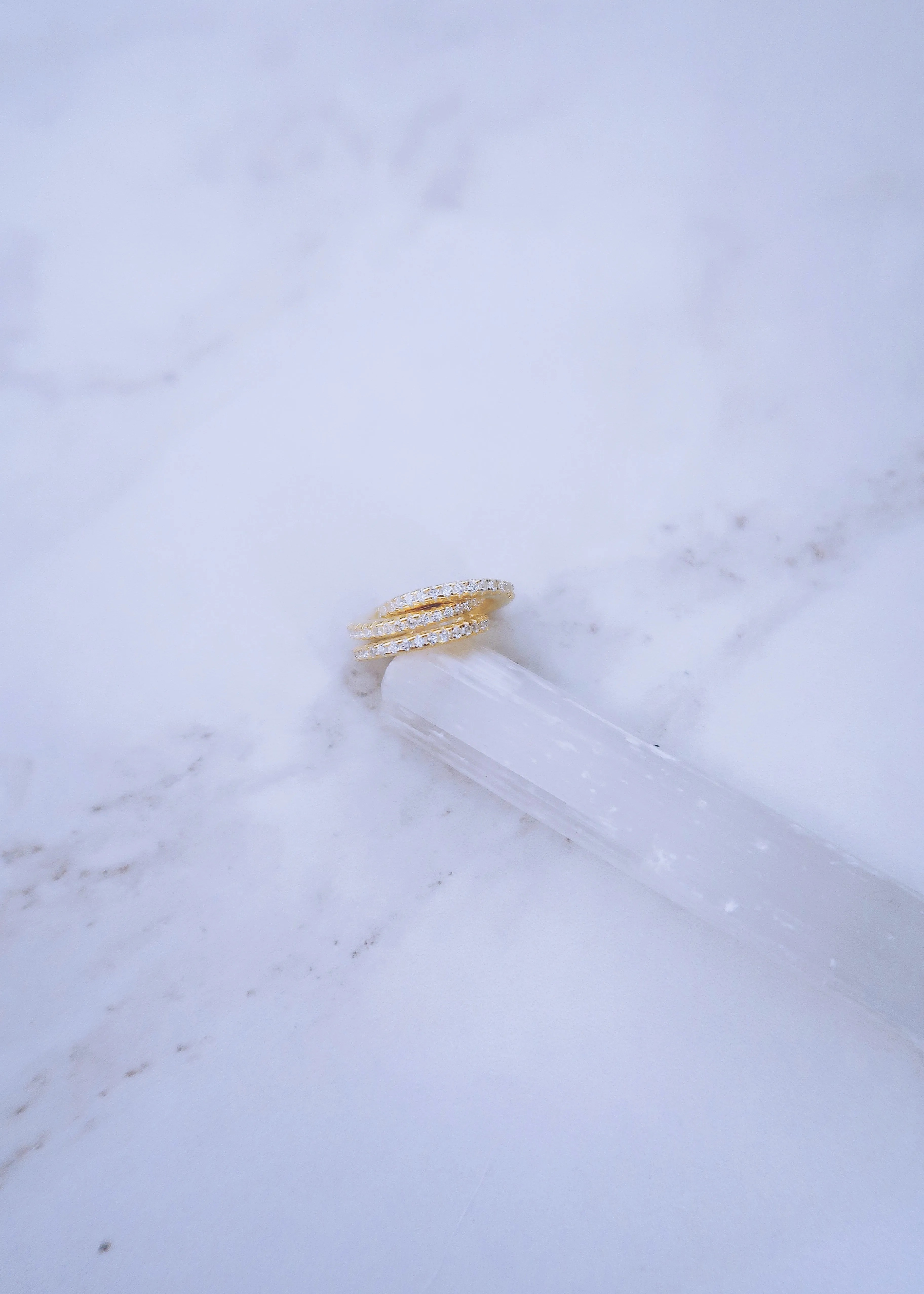 Crystal Ear Cuff sold by Ten Wilde