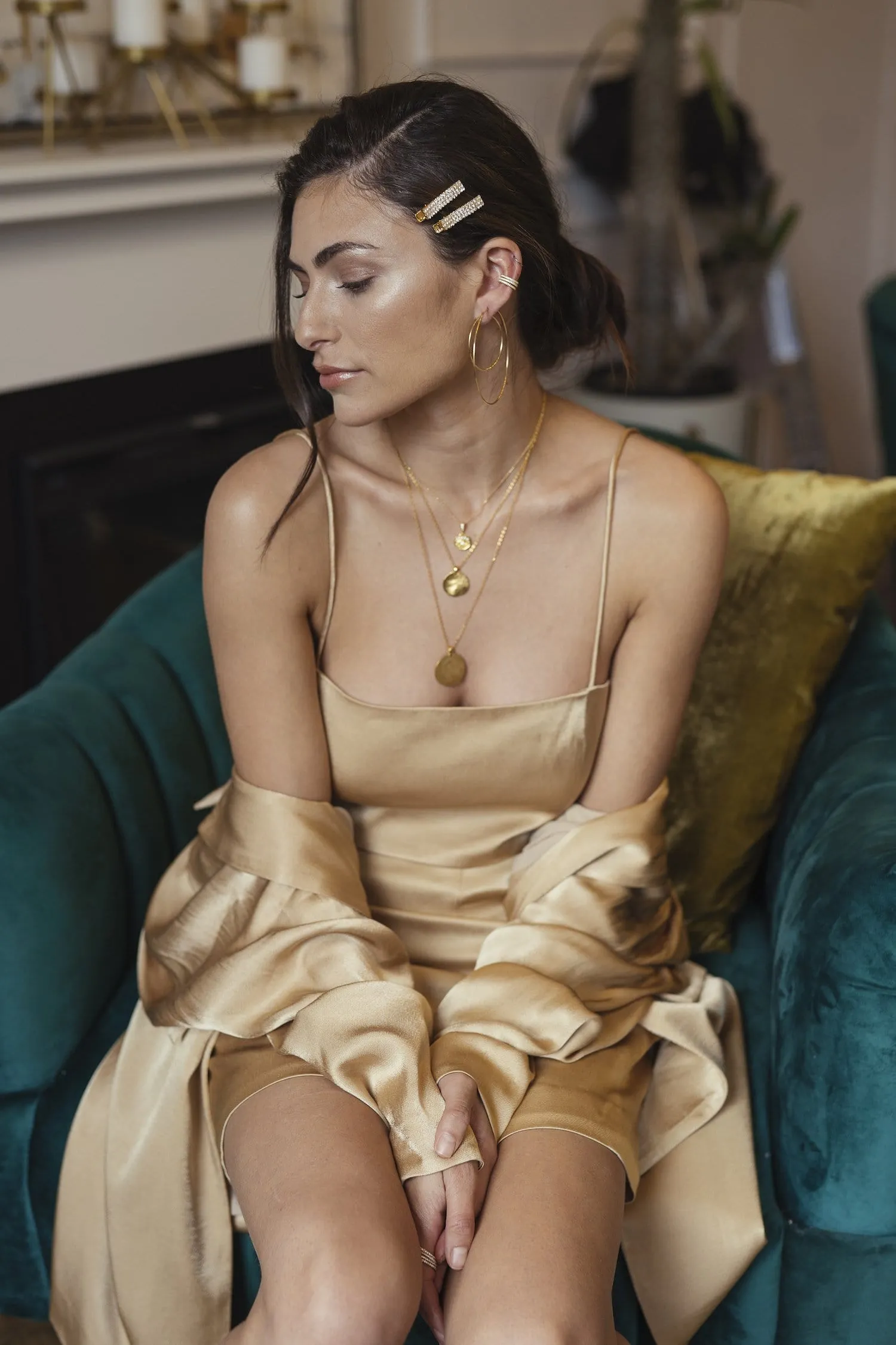 Crystal Ear Cuff sold by Ten Wilde product image thumbnail 3