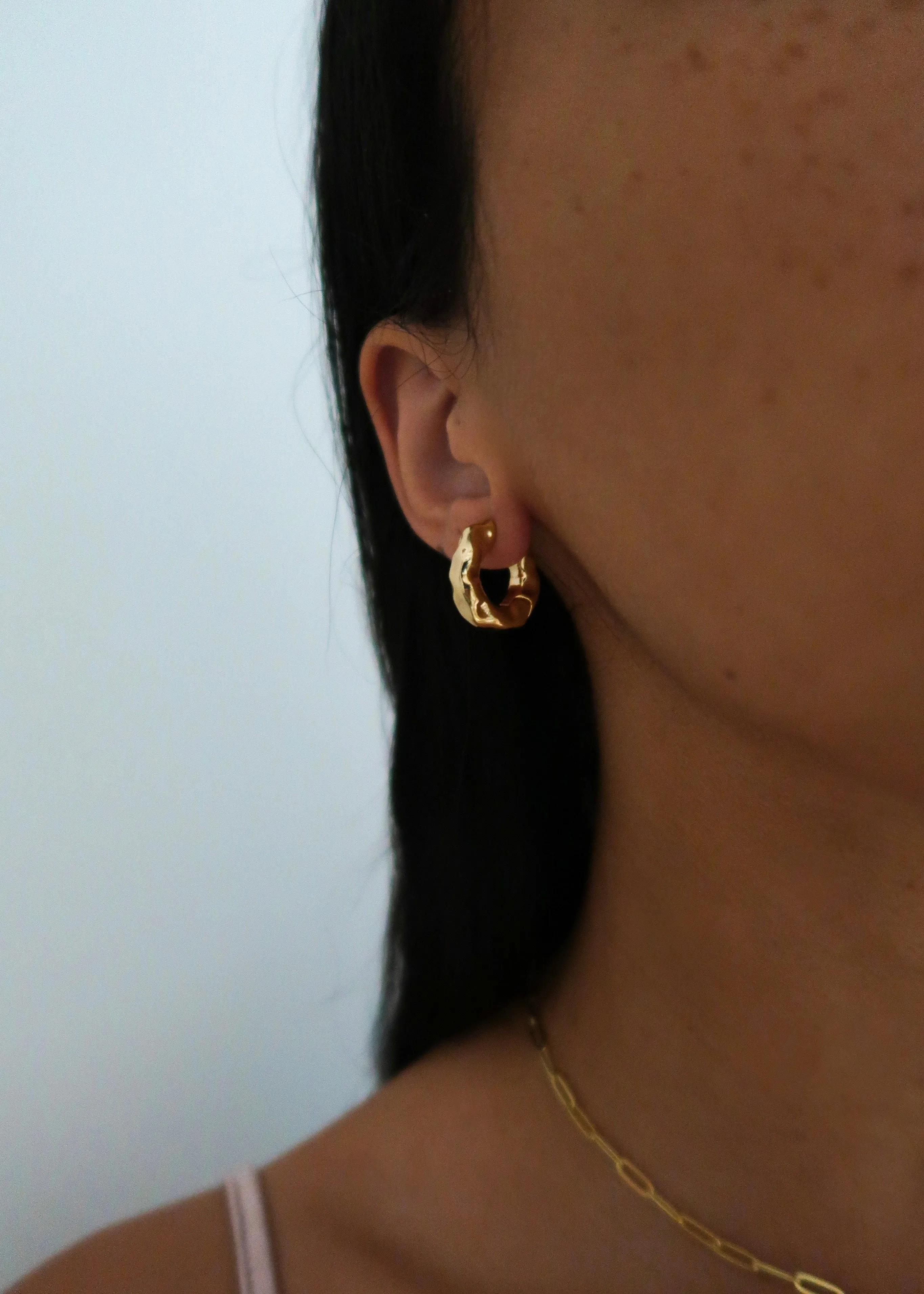 Mini Molten Hoops sold by Ten Wilde product image thumbnail 2