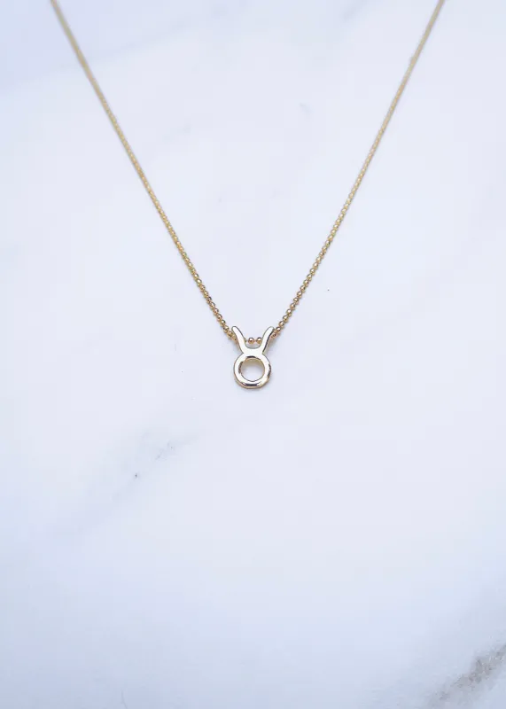 Taurus Zodiac Necklace sold by Ten Wilde